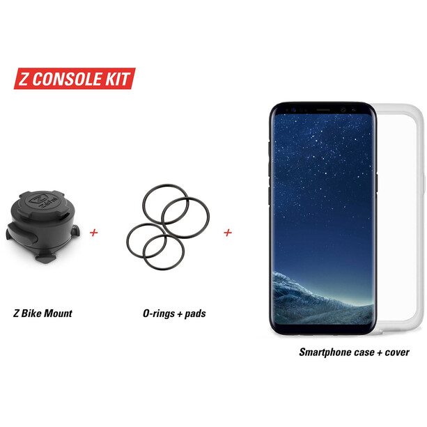Zefal Z-Console Kit di montaggio per smartphone per Samsung S8+/S9+, nero