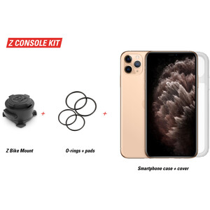 Zefal Z-Console Bike Kit Support pour smartphone Pour iPhone 11 Pro, noir