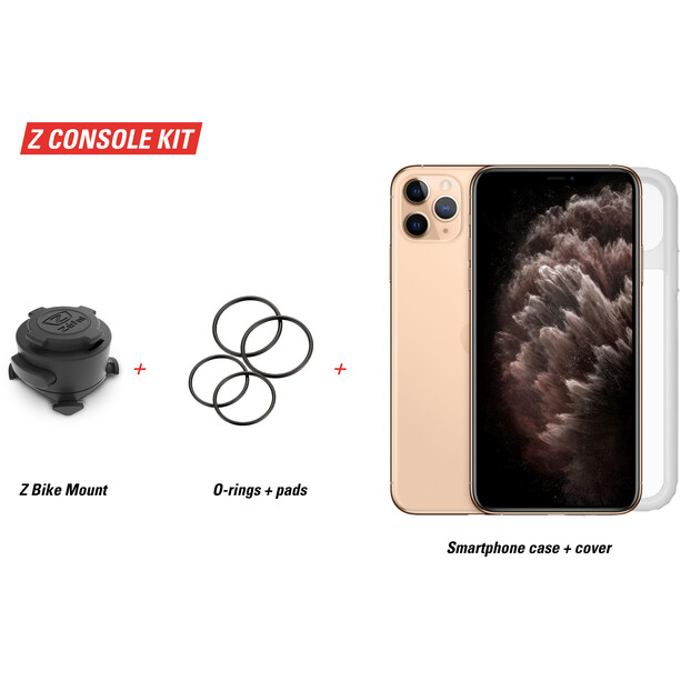 Zefal Z-Console Bike Kit Carcasa Smartphone para iPhone 11 Pro, negro