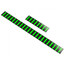 Rapid Racer Products Proguard Sticker Achter, groen