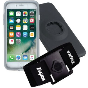 TIGRA SPORT Fitclic Kit de course Pour iPhone 7/8 Plus, noir