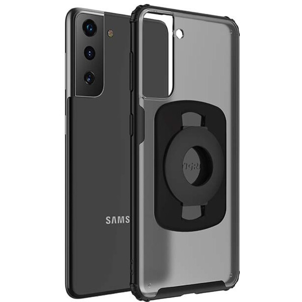 TIGRA SPORT FitClic Neo Smartphone Case for Samsung Galaxy S21, musta