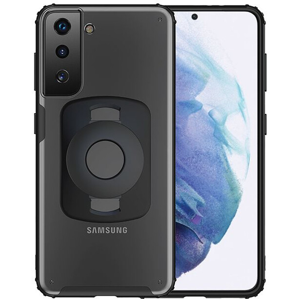 TIGRA SPORT FitClic Neo Smartphone Hülle für Samsung Galaxy S21 Plus schwarz
