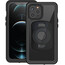 TIGRA SPORT FitClic Neo Carcasa Impermeable Smartphone para iPhone 12 Pro, negro