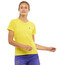 Salomon Cross Rebel Shirt met korte mouwen Dames, geel