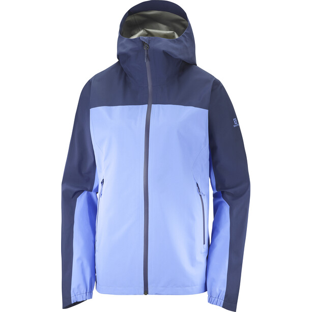 Salomon Outline GTX 2.5L Jacke Damen blau