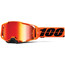 100% Armega Verspiegelte Goggles orange