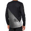 100% R-Core X Maglietta a maniche lunghe Uomo, nero/grigio