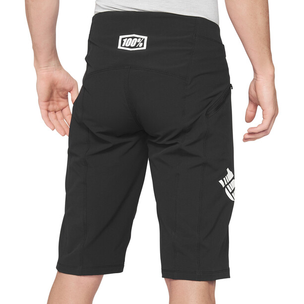 100% R-Core X Shorts Heren, zwart