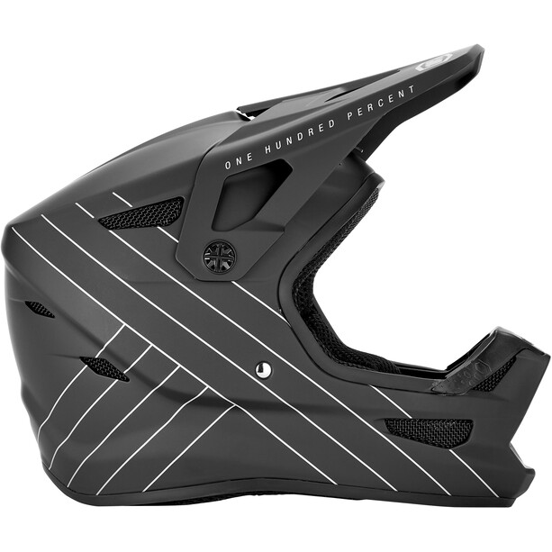100% Status Helmet black