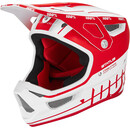 100% Status Helm, rood/wit