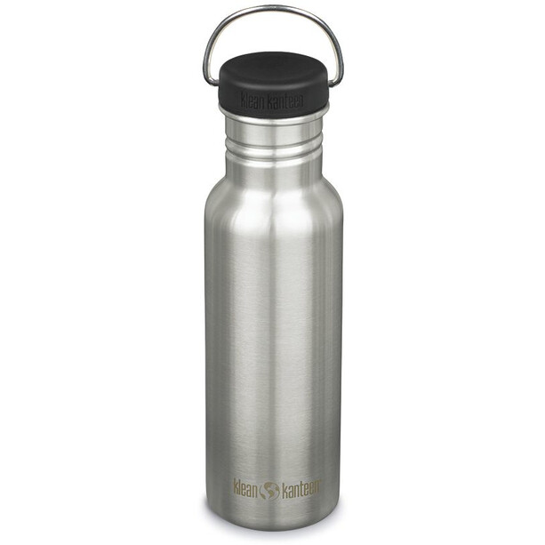 Klean Kanteen Classic Narrow Bottle 532ml with Loop Cap brushed stainless