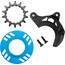 Miranda Bosch Gen2 E-Bike Sprocket 14T incl. Chainguard & Chain Guide blue