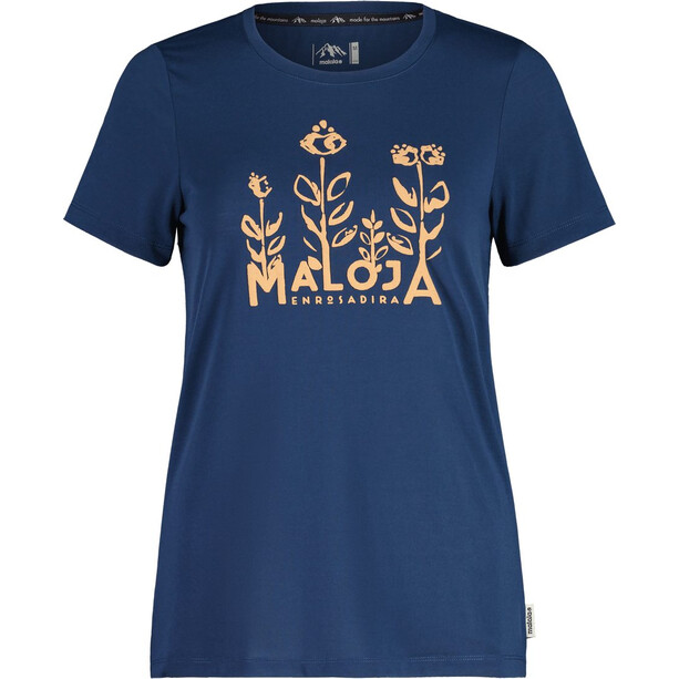 Maloja CuragliaM. Multi T-shirt 1/2 Femme, bleu