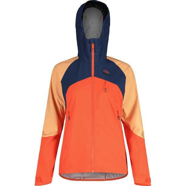 Maloja EmeritaM. Alpine Softshell Jacke Damen orange/blau