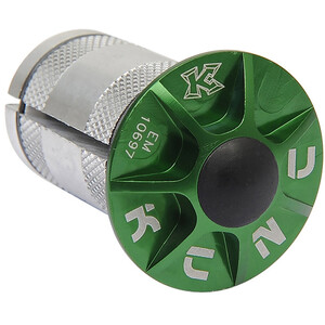 KCNC Aheadset Cap Kit with Expander green