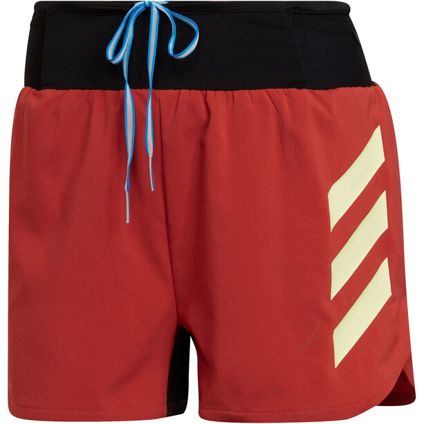 adidas TERREX Agravic Shorts 5" Women, rojo/negro