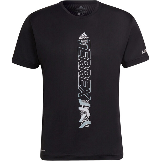 adidas TERREX Agravic Trailrunning T-Shirt Herren schwarz