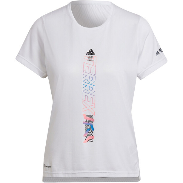 adidas TERREX Agravic Trailrunning T-Shirt Damen weiß