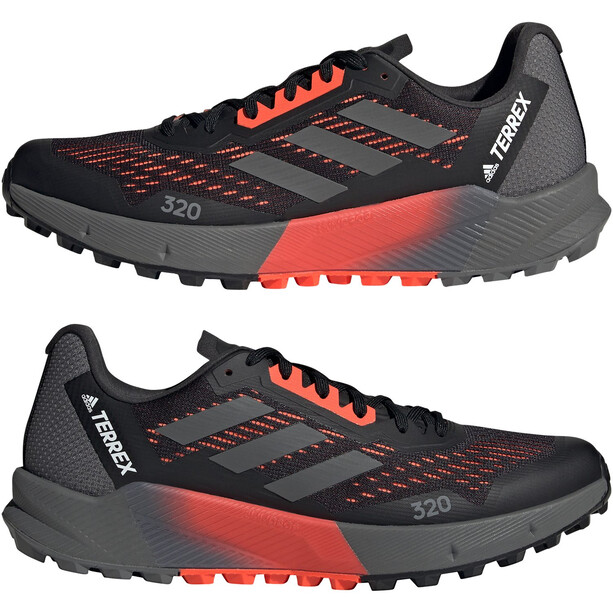 adidas TERREX Agravic Flow 2 Trailrunning Schuhe Herren schwarz/grau