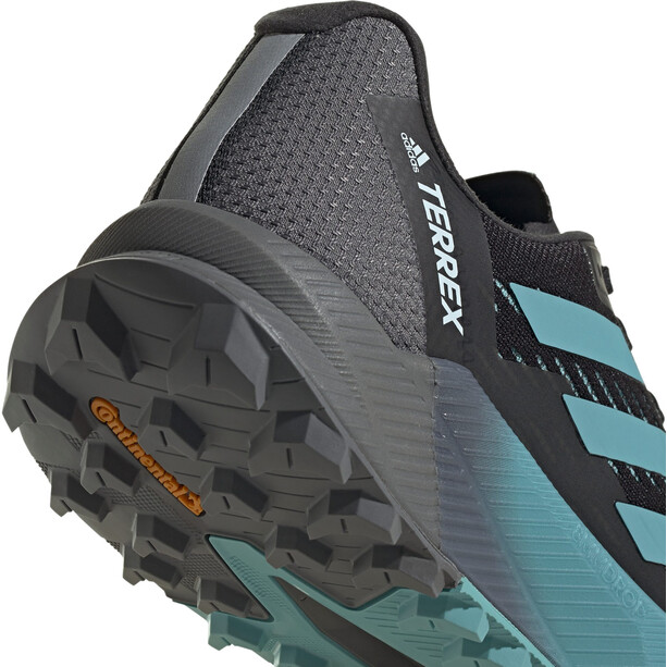 adidas TERREX Agravic Flow 2 Trail Running Schoenen Dames, zwart/grijs