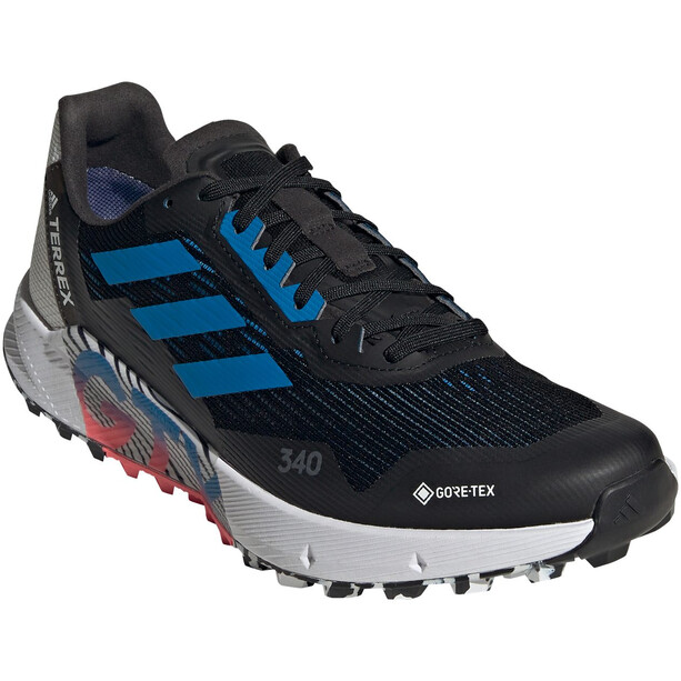 adidas TERREX Agravic Flow 2 GTX Trail Running Shoes Men, noir/blanc