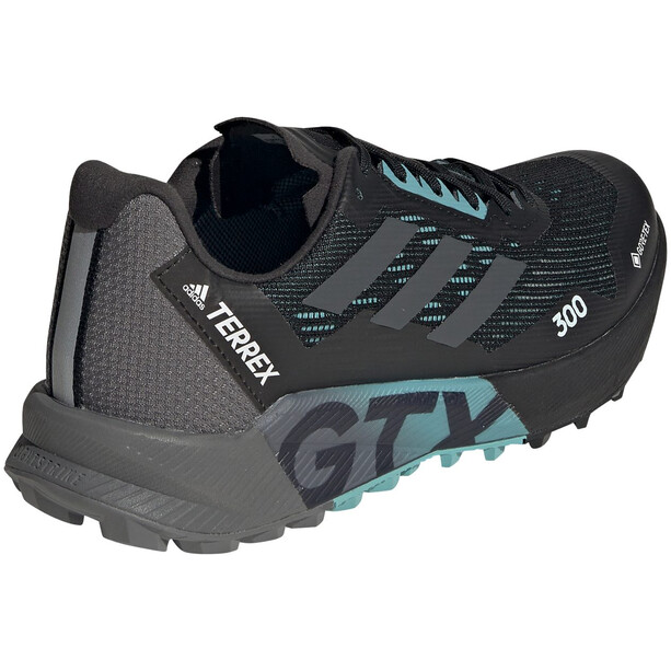 adidas TERREX Agravic Flow 2 GTX Chaussures de course sur piste Femme, noir/gris