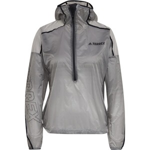 adidas TERREX Agravic Windweave Pro Windbreaker Jacke Damen grau/weiß grau/weiß