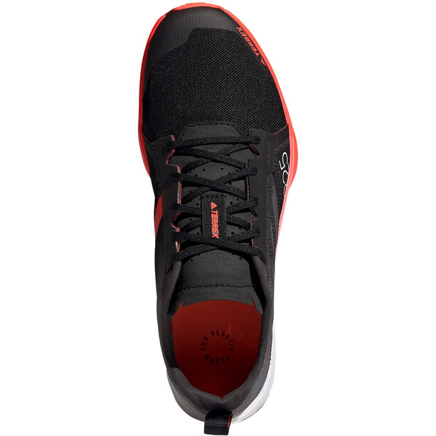 adidas TERREX Two Flow Chaussures de trail running Homme, noir/gris