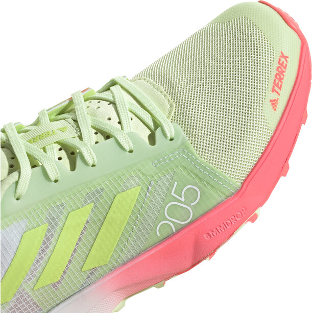 adidas TERREX Speed Flow Zapatillas de trail running Mujer, verde/rojo