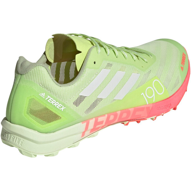 adidas TERREX Speed Pro Trail Running Schoenen Heren, groen/rood