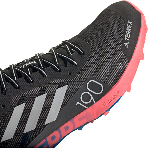 adidas TERREX Speed Pro Chaussures de course sur piste Homme, noir/gris