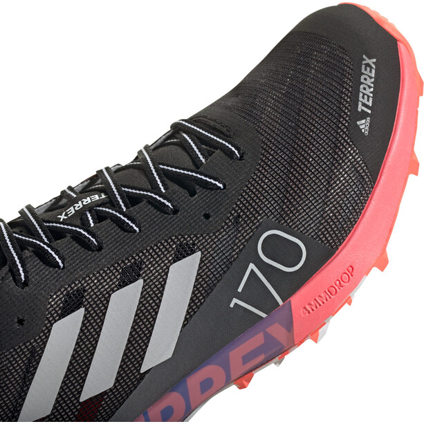 adidas TERREX Speed Pro Zapatillas de trail running Mujer, negro/blanco