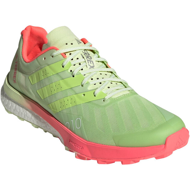 adidas TERREX Speed Ultra Trailrunning Schuhe Damen grün/rot