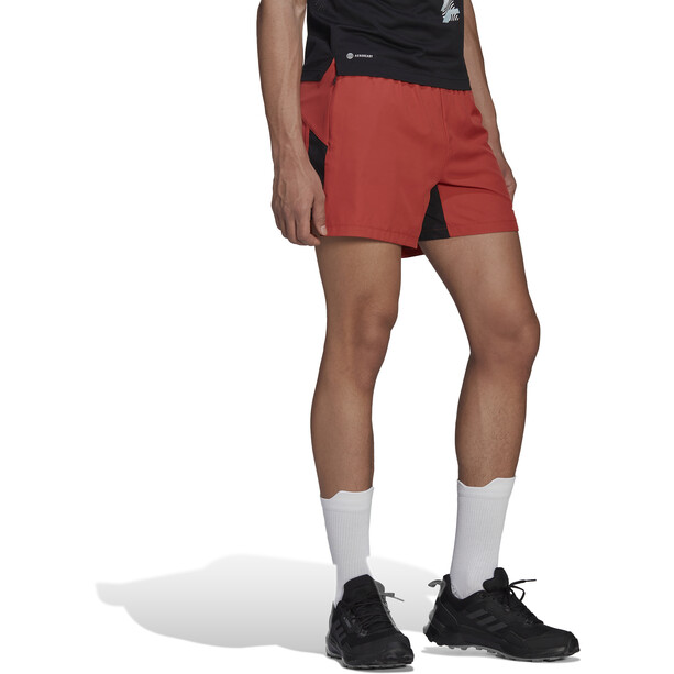 adidas TERREX Trail Shorts 7" Men, punainen
