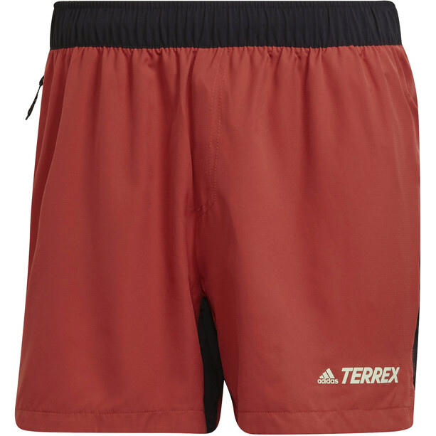 adidas TERREX Trail Shorts 7" Men, czerwony