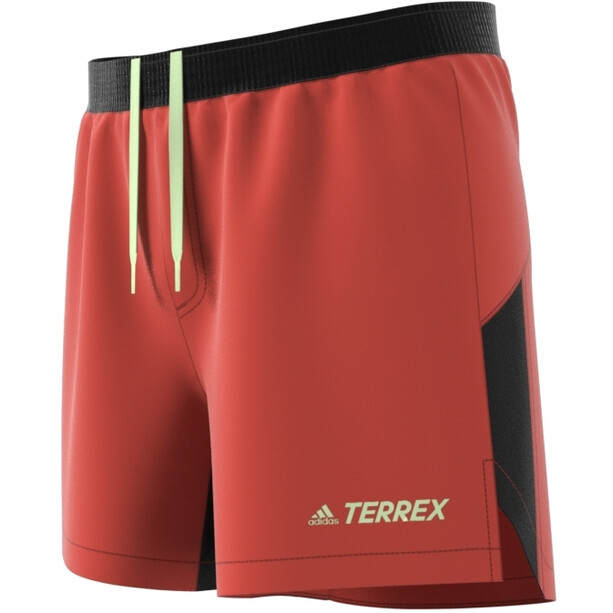 adidas TERREX Trail Shorts 7" Men, punainen