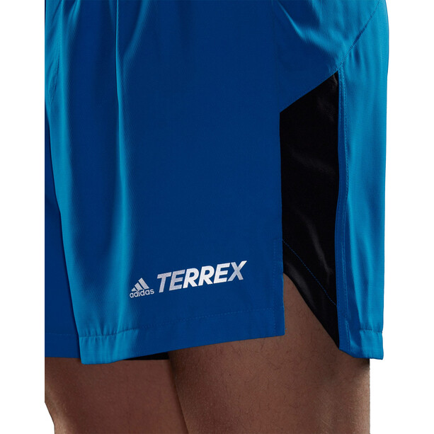 adidas TERREX Trail Szorty 7" Mężczyźni, niebieski