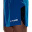 adidas TERREX Trail Szorty 7" Mężczyźni, niebieski