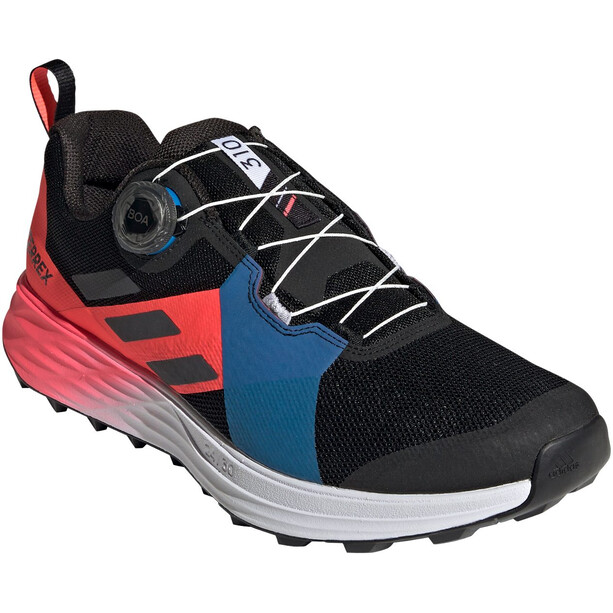 adidas TERREX Two Boa Trail Running Schuhe Herren schwarz/pink