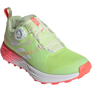 adidas TERREX Two Boa Trail Running Schuhe Damen grün/rot grün/rot