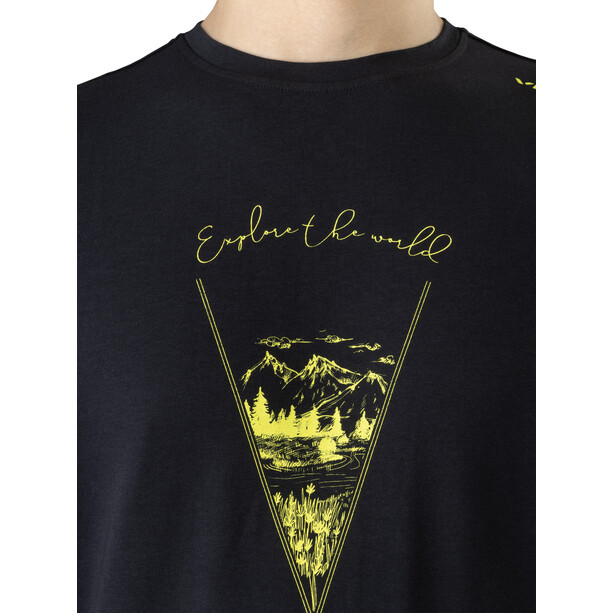 Viking Europe Bamboo T-Shirt Herren schwarz