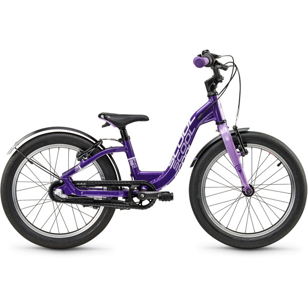 s'cool niXe EVO 18-3S Freewheel Kinderen, violet