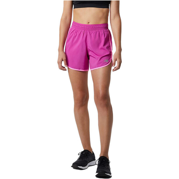 New Balance Accelerate 5" Shortsit Naiset, vaaleanpunainen