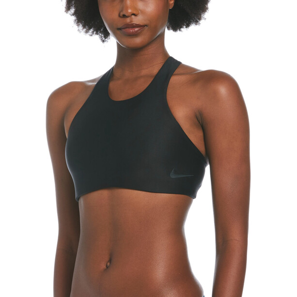 Nike Swim Hydra Lock Fusion Flow Back Bikini Top Women, noir