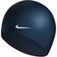 Nike Swim Solid Silikon Badekappe blau