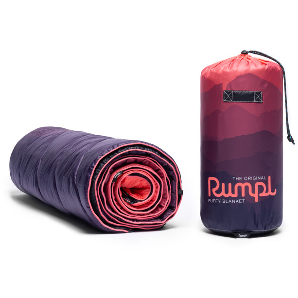 Rumpl Original Puffy Printed Blanket 1 Person, rojo