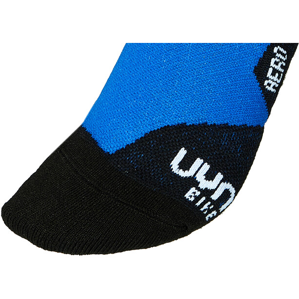UYN Aero Chaussettes de cyclisme Homme, bleu/noir