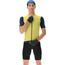 UYN Garda Chemise à manches courtes pour cyclistes Homme, jaune/noir