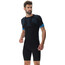 UYN Ultra1 Running Short Sleeve Shirt Men black/atlantic/atlantic